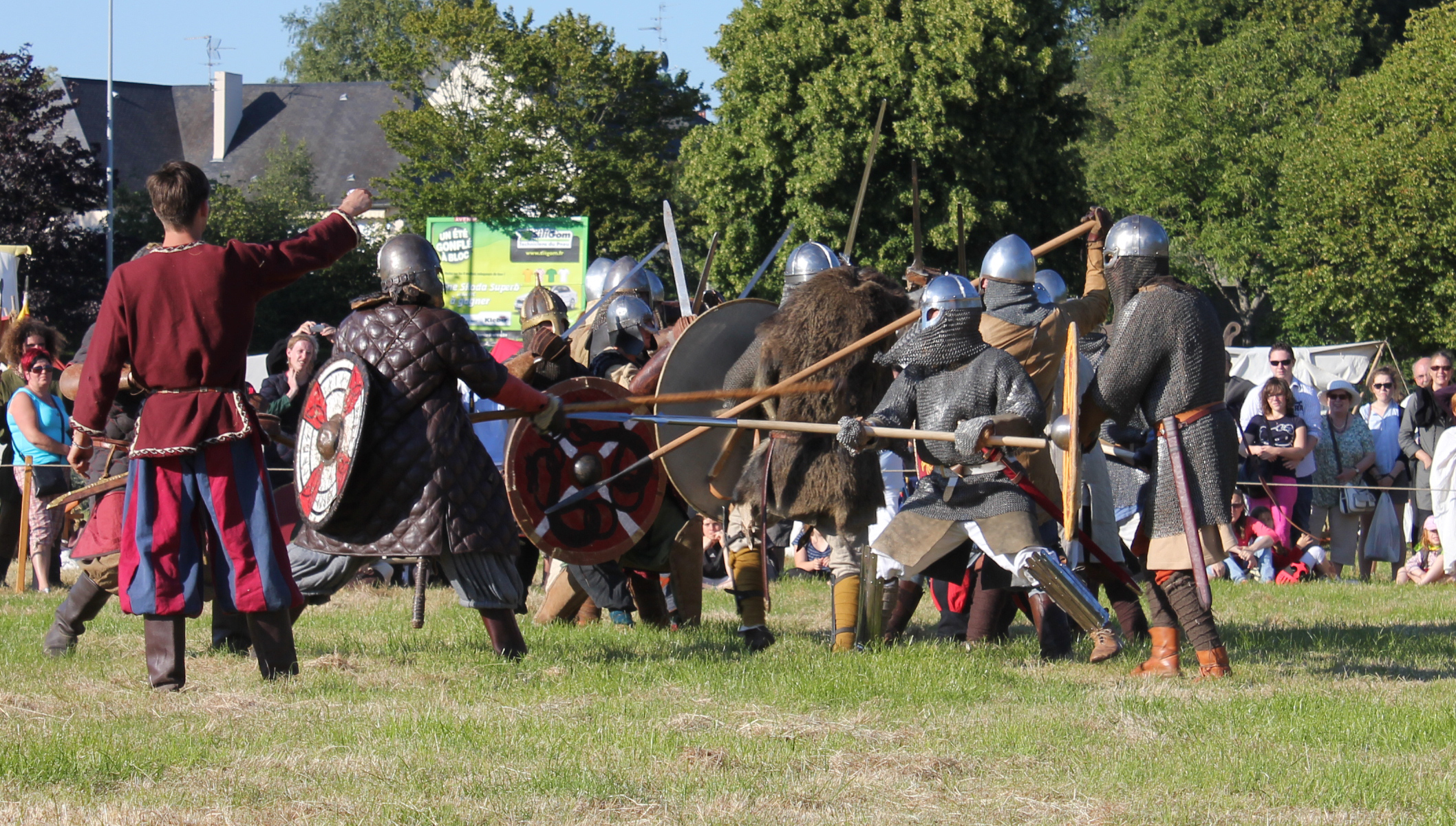 Combat de vikings