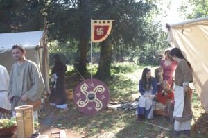 Camp Histoire normande à Théméricourt en octobre 2011